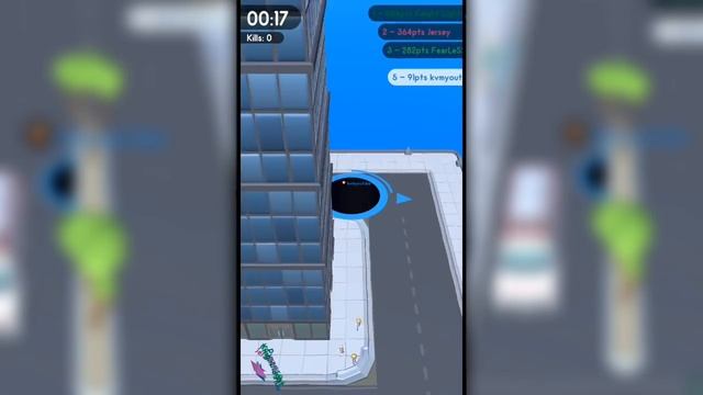 НОВАЯ ИО IO ИГРА НА АНДРОИД ПОЖИРАЕМ ВЕСЬ МИР ОБЗОР HOLE.IO VOODOO ANDROID GAMEPLAY смотреть онлайн