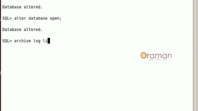 how to enable and disable archive log mode and how to set the archive log path смотреть онлайн