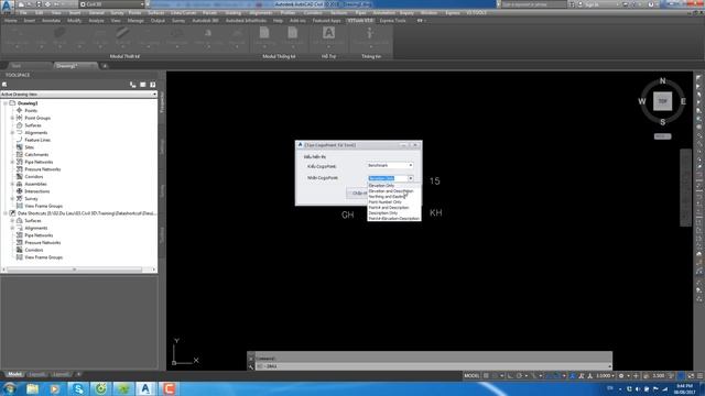 04. Tạo điểm Point từ Text 1 trong Civil 3D смотреть онлайн