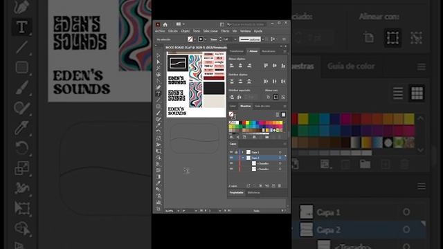 TUTORIAL EDICIÓN DE TEXTO ESTILO GROOVY WAVY BEACHY HIPPIE | DISEÑO GRÁFICO | ADOBE ILLUSTRATOR смотреть онлайн