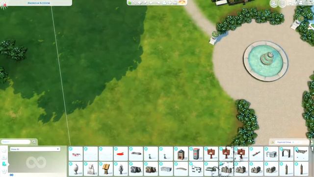 Magnolia Blossoms Botanical Park 🌺 - Sims 4 Speedbuild (No CC) смотреть онлайн
