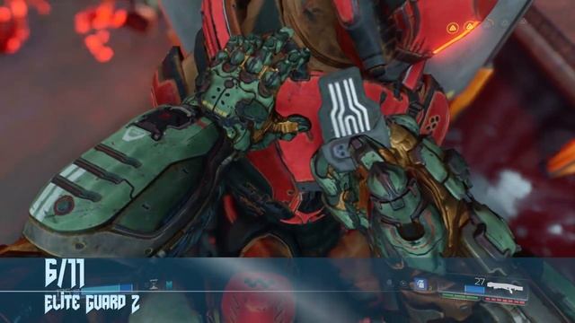 DOOM - Lvl 12 - VEGA Central Processing - (Collectibles, Data Logs, Classic Map, Elite Guards) смотреть онлайн