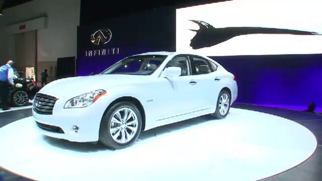 2012 Infiniti M35h Hybrid 2010 Los Angeles Auto Show You смотреть онлайн