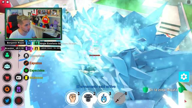 ARMAMENT BLUE ROSE SWORD en ANIME FIGHTING SIMULATOR roblox * ARMAMENTO* Fighting pass season 2 смотреть онлайн