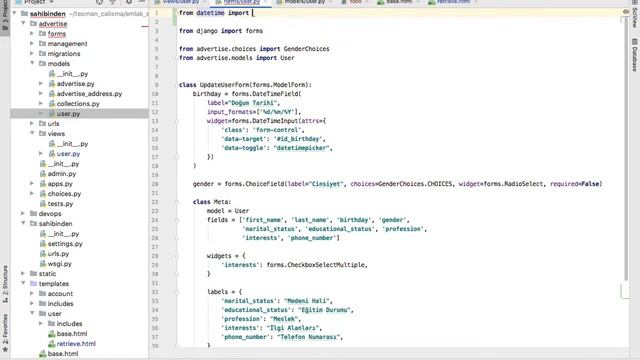 Django ile Web Programlama | Kullanıcı Bilgileri Doğrulama (Validation) | Ders 21 смотреть онлайн