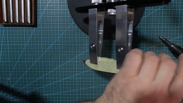 Заточка ножа с нуля, с разной толщиной сведения,нюансы при заточке. смотреть онлайн