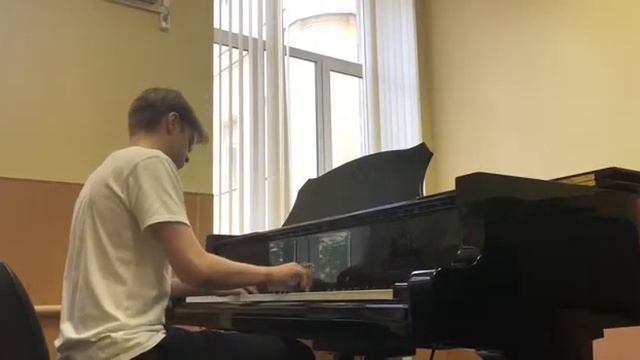 Бах прелюдия и фуга си бемоль минор, Гайдн соната си минор 1 часть. Исп. Шустицкий Сергей смотреть онлайн