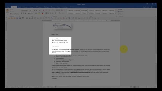 Office Integration - Part 2a of 10 Parts - Outlook to Word смотреть онлайн