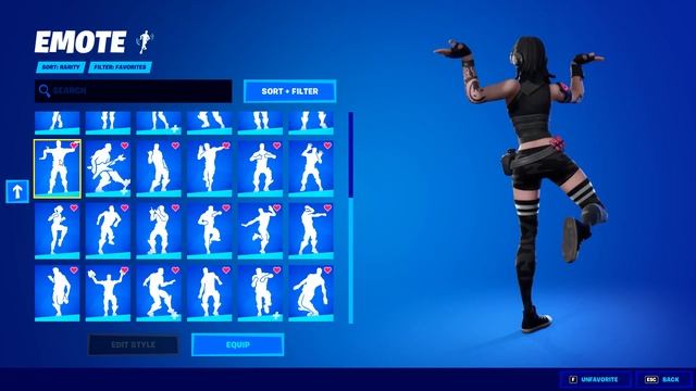 Fortnite JAWBREAKER dancing rare emotes in locker for tiktoks!! смотреть онлайн