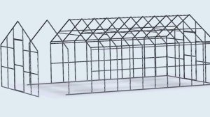 каркас теплицы из профильной трубы чертежи