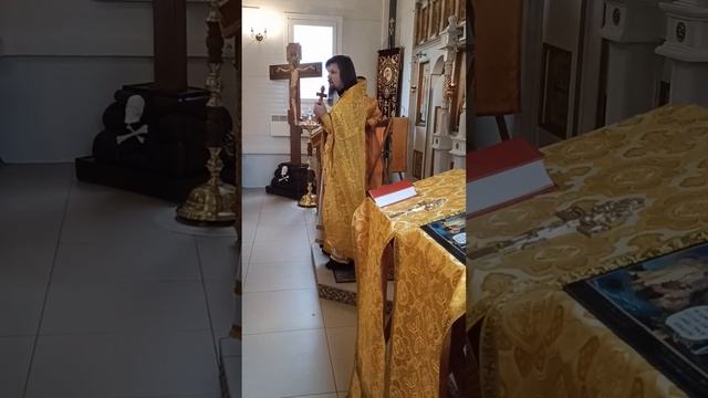 проповедь после литургии в воскресенье, 22 октября 2023г. смотреть онлайн