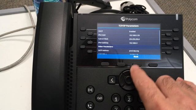 get IP or MAC address Polycom VVX phone смотреть онлайн