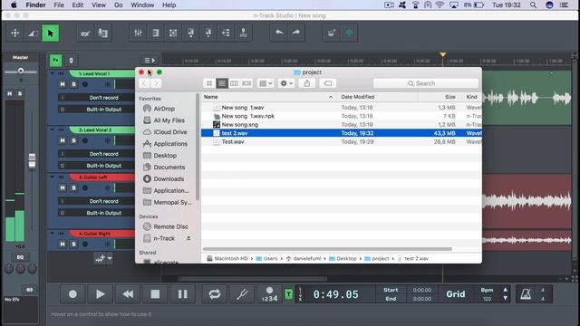 Part 6: Mixing Down & Exporting Your Song | n-Track Studio Tutorial смотреть онлайн