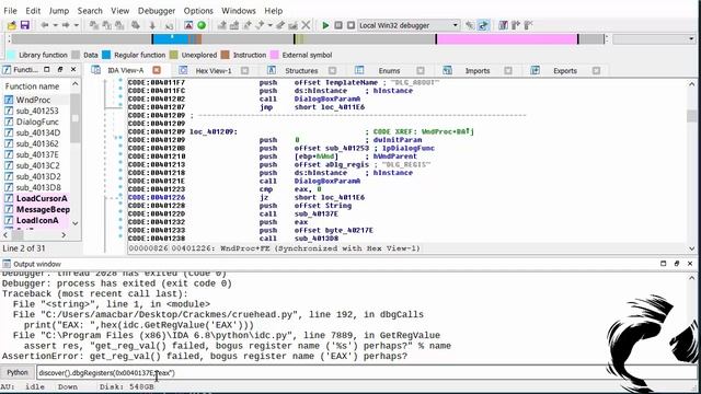 Scripting with IDAPython-Cruehead discover 0x03 смотреть онлайн