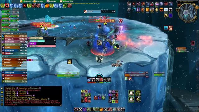 WotLK - ICC 10 - Lich King - Blood DK Tank - King Slayer смотреть онлайн