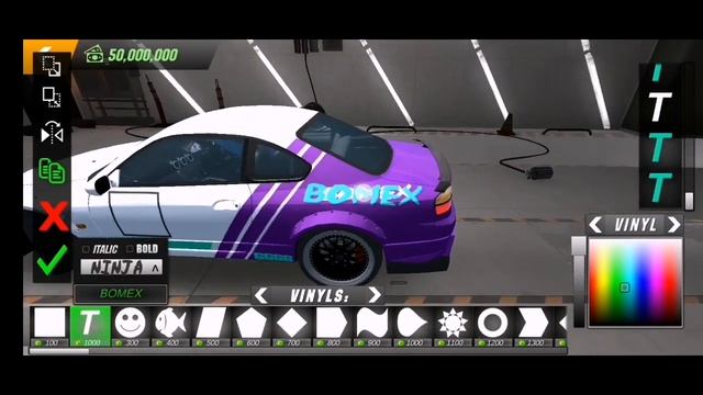 NISSAN SILVIA S15 ROCKET BUNNY LIVERY TUTORIAL | CAR PARKING MULTIPLAYER смотреть онлайн
