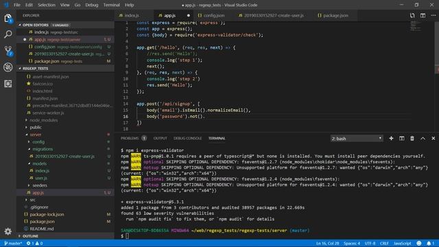 Web-приложение на JavaScript, React, Express и MySQL смотреть онлайн