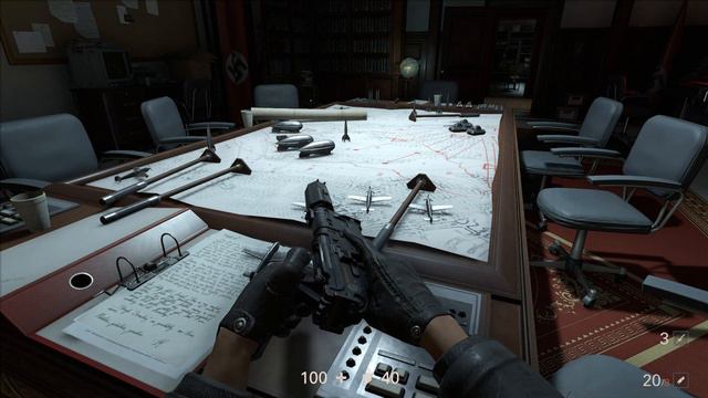 Wolfenstein 2: The New Colossus. Часть 22. Тихая смерть. Штаб гестапо. смотреть онлайн