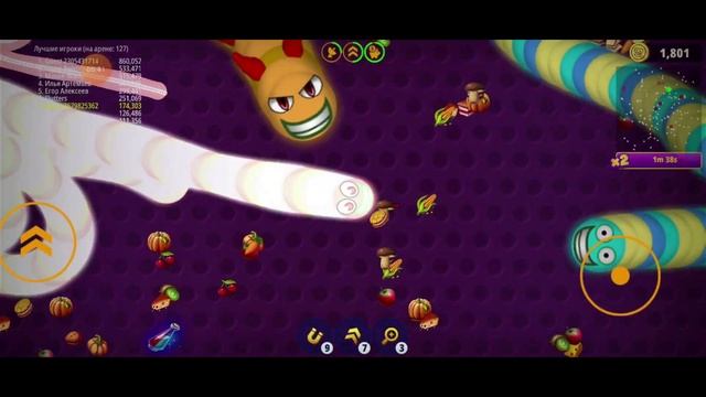 Такого Вы Не Ожидаете Увидеть! Минус 12 Гигантов в Worms Zone Io