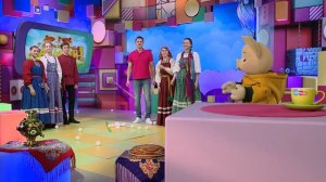 Солисты коллектива «Желанница» в гостях программы «С добрым утром, малыши!» телеканала «Карусель»