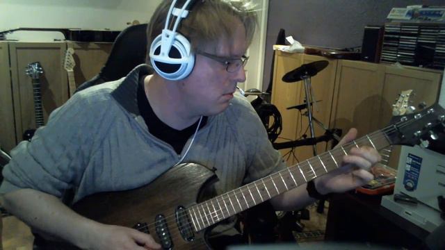 Homemade electric guitar test - oak/acacia body смотреть онлайн