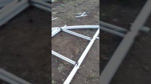 сварка теплиц из профильной трубы варим торци
