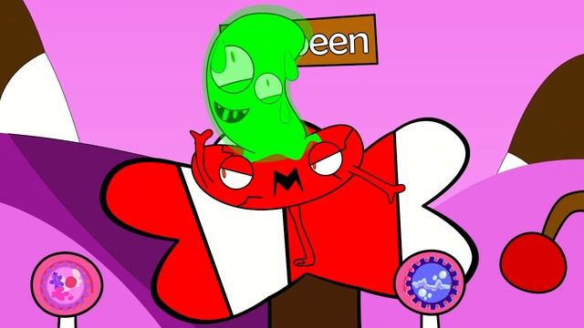 Jellibeen (Candy Island Remastered) (Animated) (Ft.Pead) смотреть онлайн