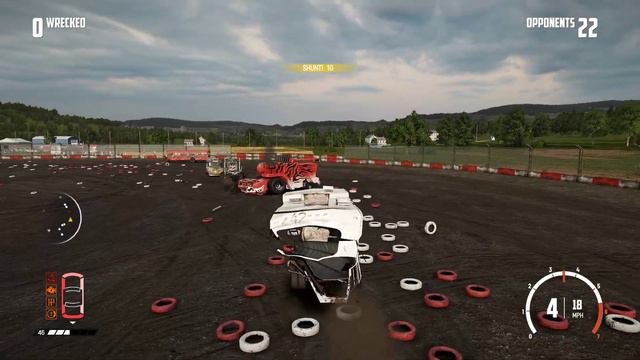 Wreckfest Class C RV Getting Crushed & Destroyed At Demolition Derby By Big Rigs & Farm Vehicles смотреть онлайн