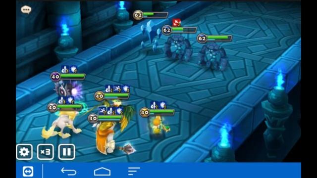 Summoners War. Простейшая команда для фарма гиганта б10 смотреть онлайн