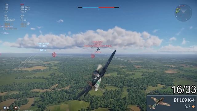 1 Kill with every German Fighter - War Thunder смотреть онлайн
