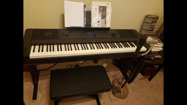YAMAHA DGX-660 COVER RELAXING MUSIC смотреть онлайн