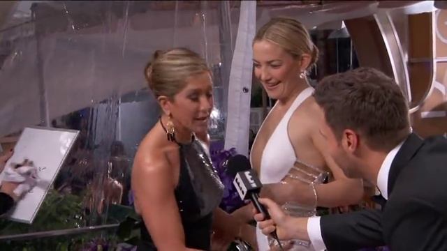 Kate Hudson & Jennifer Aniston - Golden Globe Awards 2015