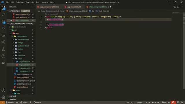 Angular Material #13 - Chips Component смотреть онлайн