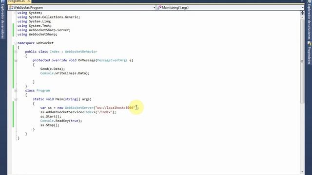 Websockets con un ejemplo смотреть онлайн