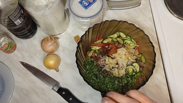 ОПЯТЬ утилизирую продукты из холодильника! ЧТО ПРИГОТОВИТЬ? Конечно КОРЕЙСКИЕ закуски!!!!! смотреть онлайн