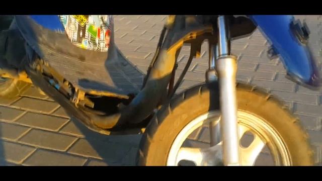 Стантовая Honda dio 27 / стоковый мопед / Обзор на дио смотреть онлайн