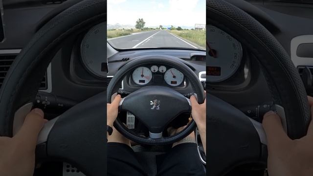Peugeot 307 1.6 HDi 109HP Acceleration смотреть онлайн