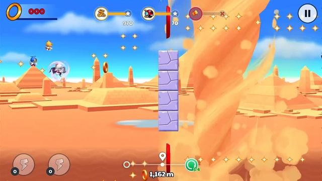 Sonic Runners Adventure - Gameplay Walkthrough Part 4 - Desert Ruins, Boss (iOS, Android) смотреть онлайн