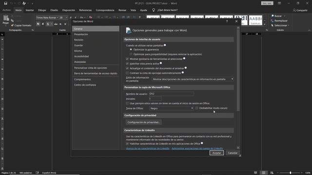 Fondo NEGRO Word, Excel, Project 2019 смотреть онлайн