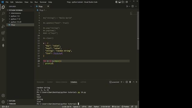 Intro to Python episode 19 dictionaries wrap up смотреть онлайн