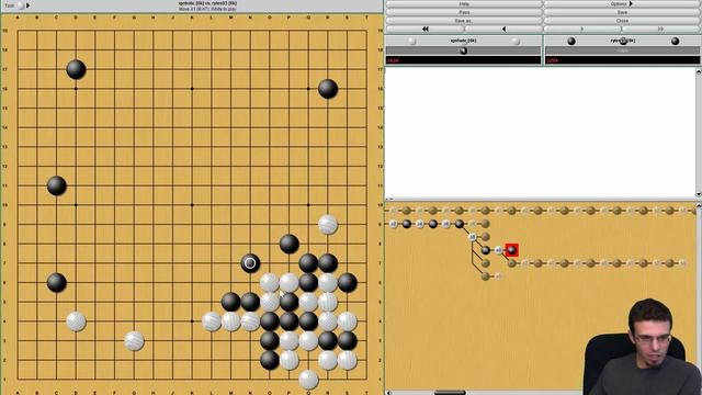Nick Sibicky Go Lecture #176 - 10-Kyu Game Review смотреть онлайн