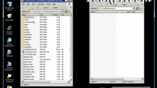 Installing Joomla CMS on Windows 2003 with IIS Part 3 of 3 high defination site seo outsourcr job смотреть онлайн