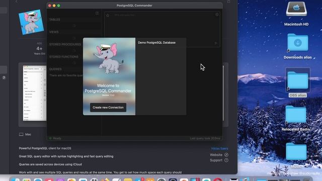 PostgreSQL Commander Desktop Database Client Developer Tools App [MAC] смотреть онлайн