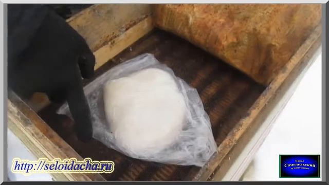 Работа на пасеке зимой: осмотр пчелосемьи (видеоотчет). Пчеловодство для начинающих смотреть онлайн