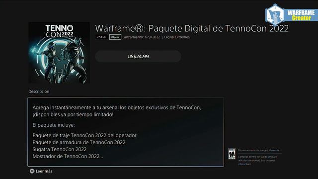 🙏WARFRAME | TENNOCON 2022 | PAQUETE DIGITAL | REGALO✅ смотреть онлайн