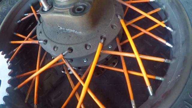 Замена звезды на 36 зубьев на мотоцикле Fireguard-250/Trail 250/X-tail-250. смотреть онлайн