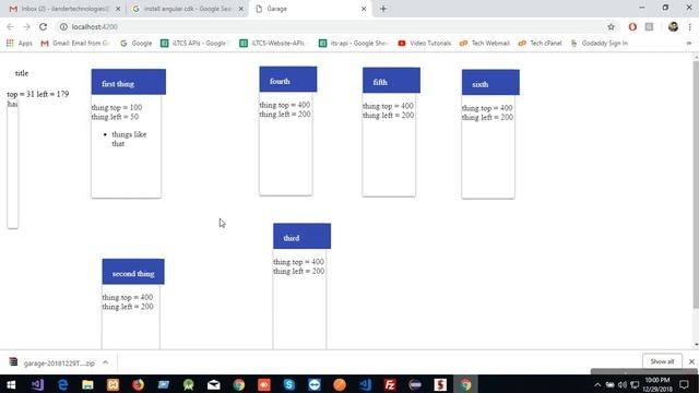 Angular CDK drag drop смотреть онлайн