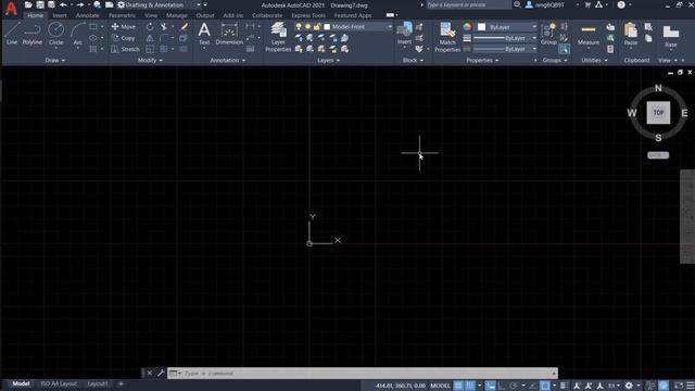 AutoCAD 2021 Tutorial: Quick access toolbar and Application status bar смотреть онлайн