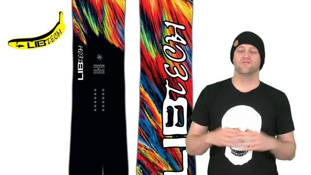 The LibTech Attack Banana Snowboard Review смотреть онлайн