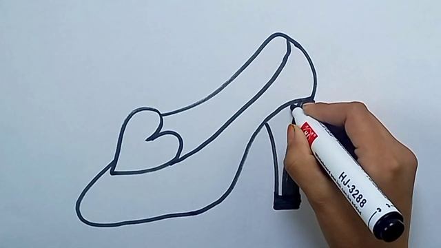 Bolalar uchun oyoq kiyim rasm chizish | Рисование обуви для детей | Drawing shoes for kids смотреть онлайн